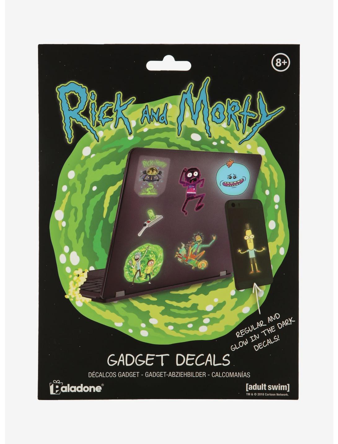 Rick And Morty Gadget Decals, , hi-res