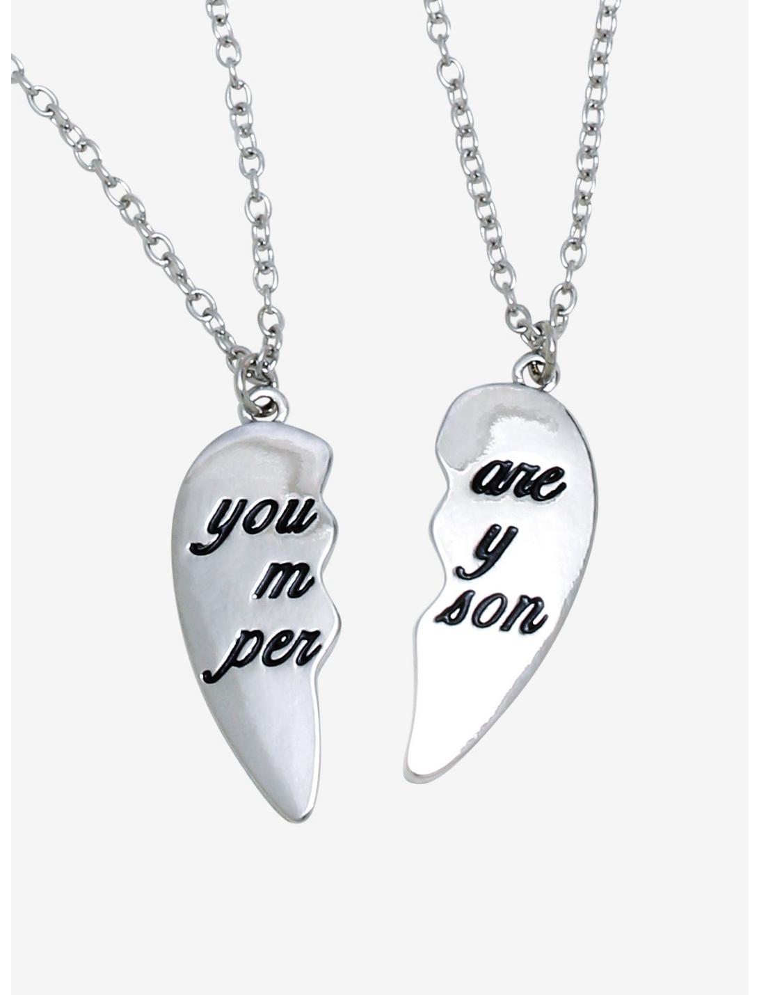 You Are My Person Bestie Necklace Set, , hi-res