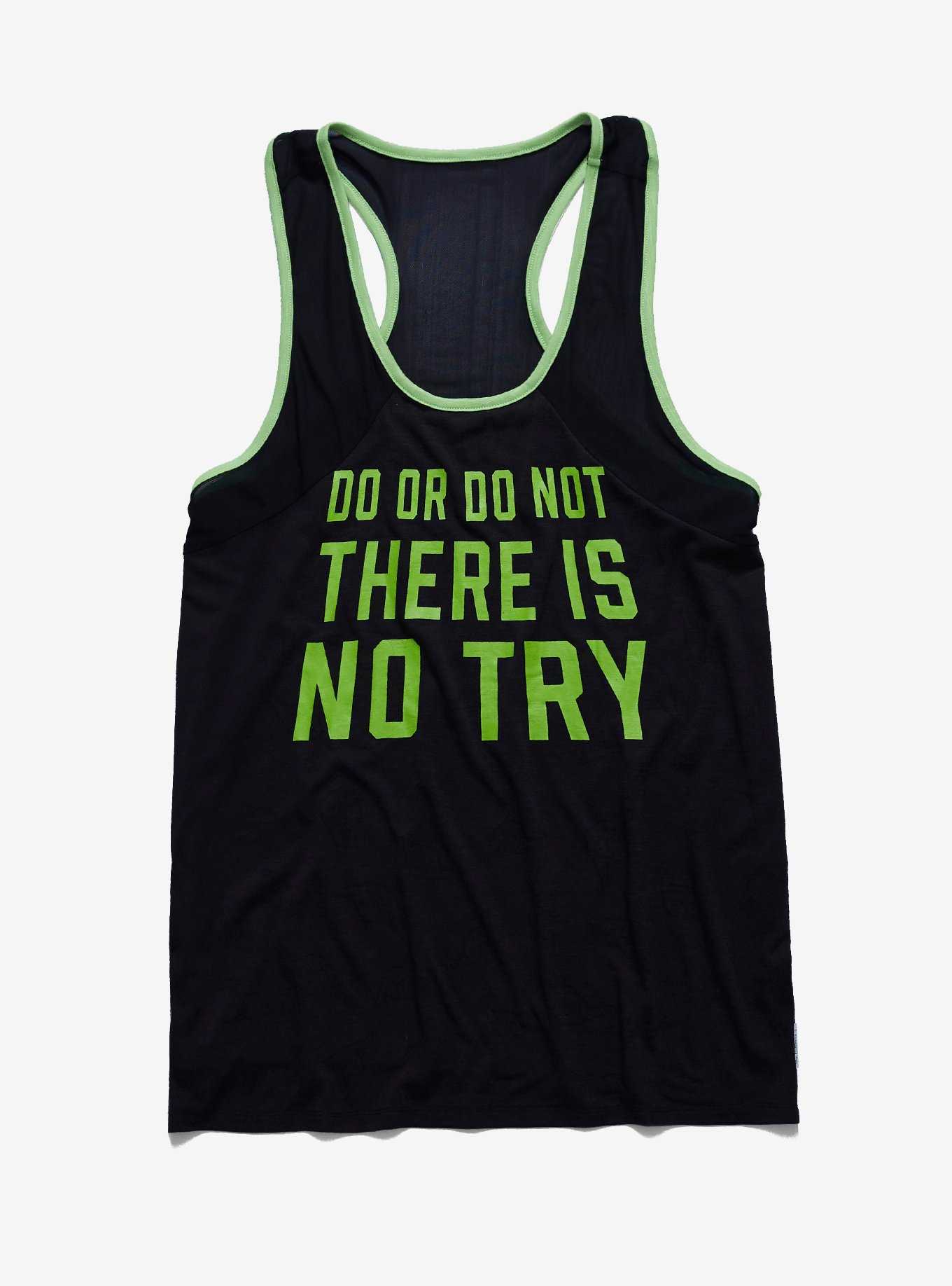 Her Universe Star Wars: The Clone Wars Yoda Quote Racerback Tank Top, , hi-res