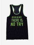 Her Universe Star Wars: The Clone Wars Yoda Quote Racerback Tank Top Plus Size, MULTI, hi-res