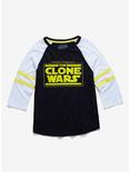 Her Universe Star Wars: The Clone Wars Striped Sleeve Raglan Plus Size, MULTI, hi-res