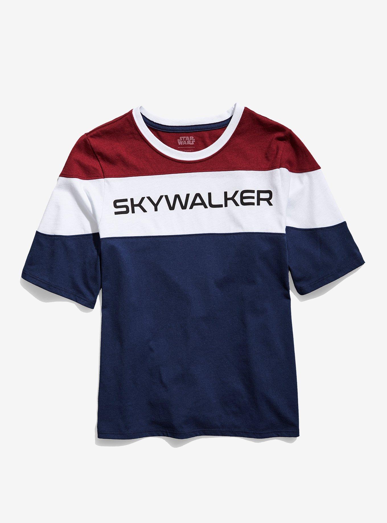 Her Universe Star Wars: The Clone Wars Skywalker Colorblock T-Shirt Plus Size, MULTI, hi-res