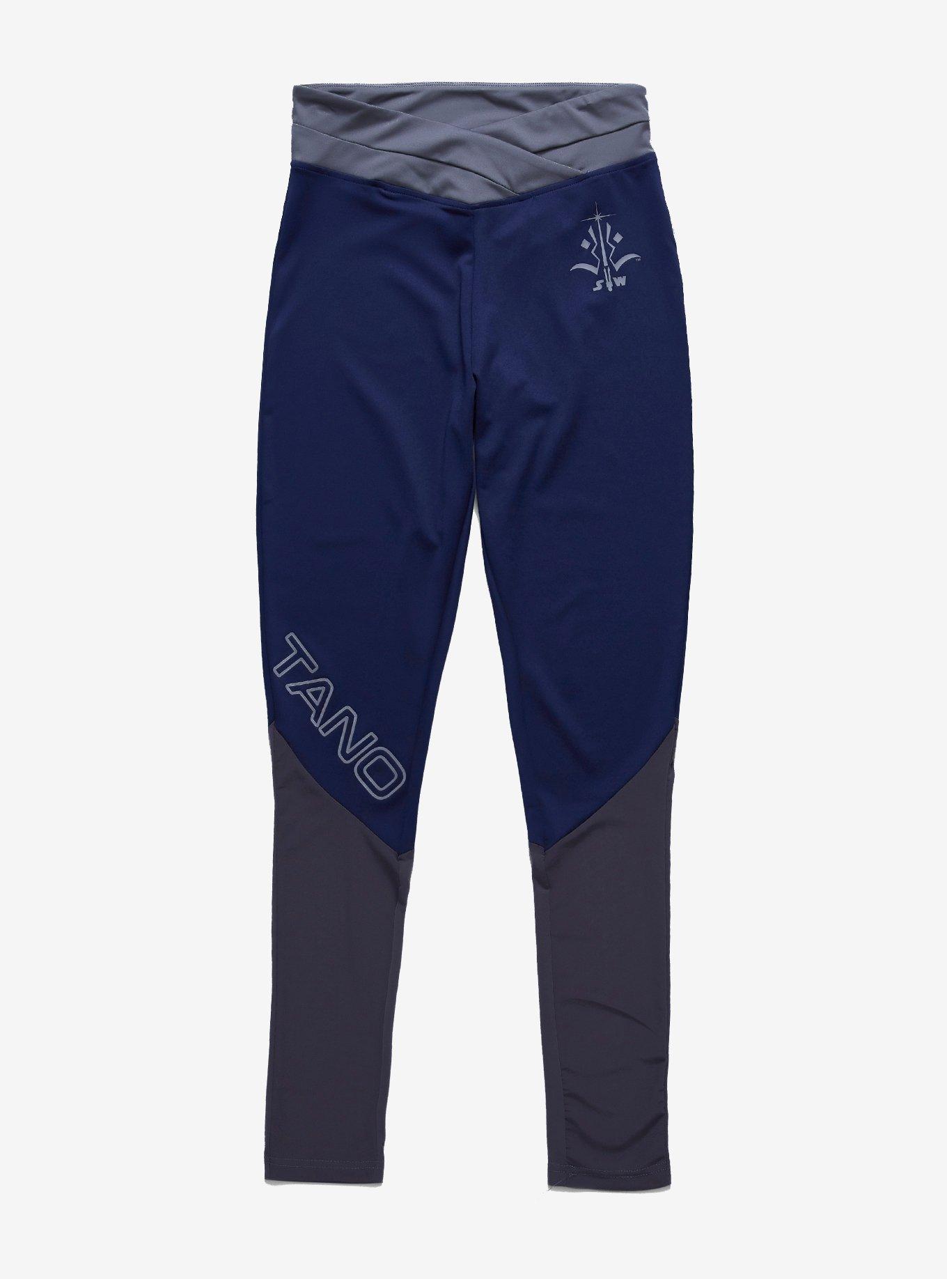 Her Universe Star Wars: The Clone Wars Ahsoka Tano Mesh Panel Activewear Leggings Plus Size, MULTI, hi-res