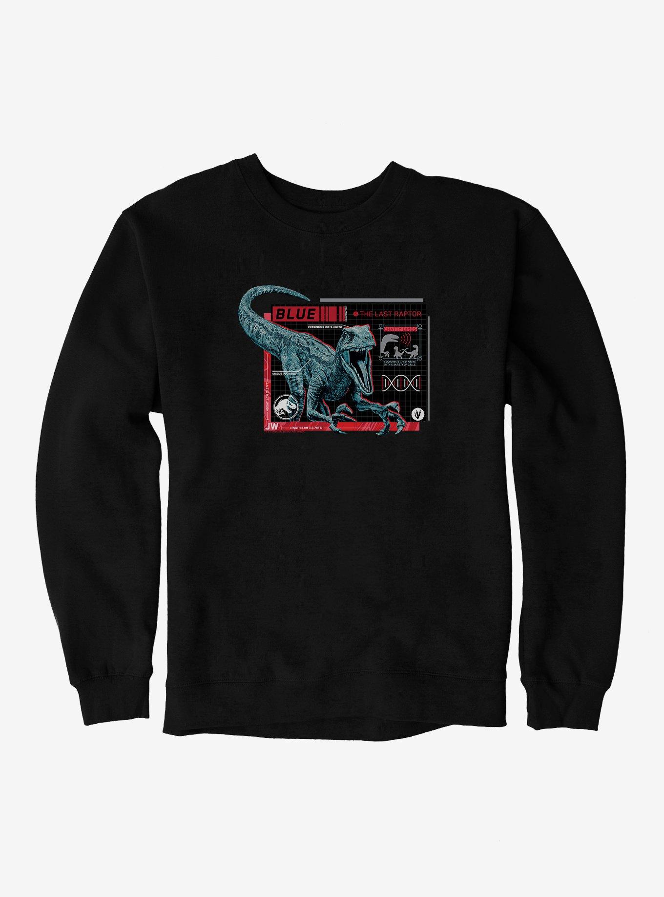 Jurassic World Blue Specs Sweatshirt, , hi-res