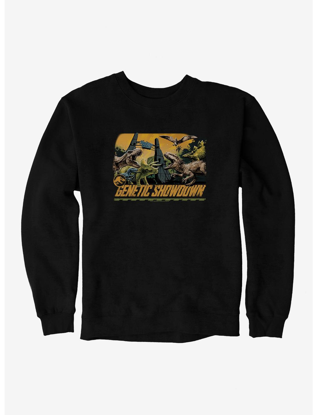 Jurassic World Genetic Showdown Sweatshirt, BLACK, hi-res