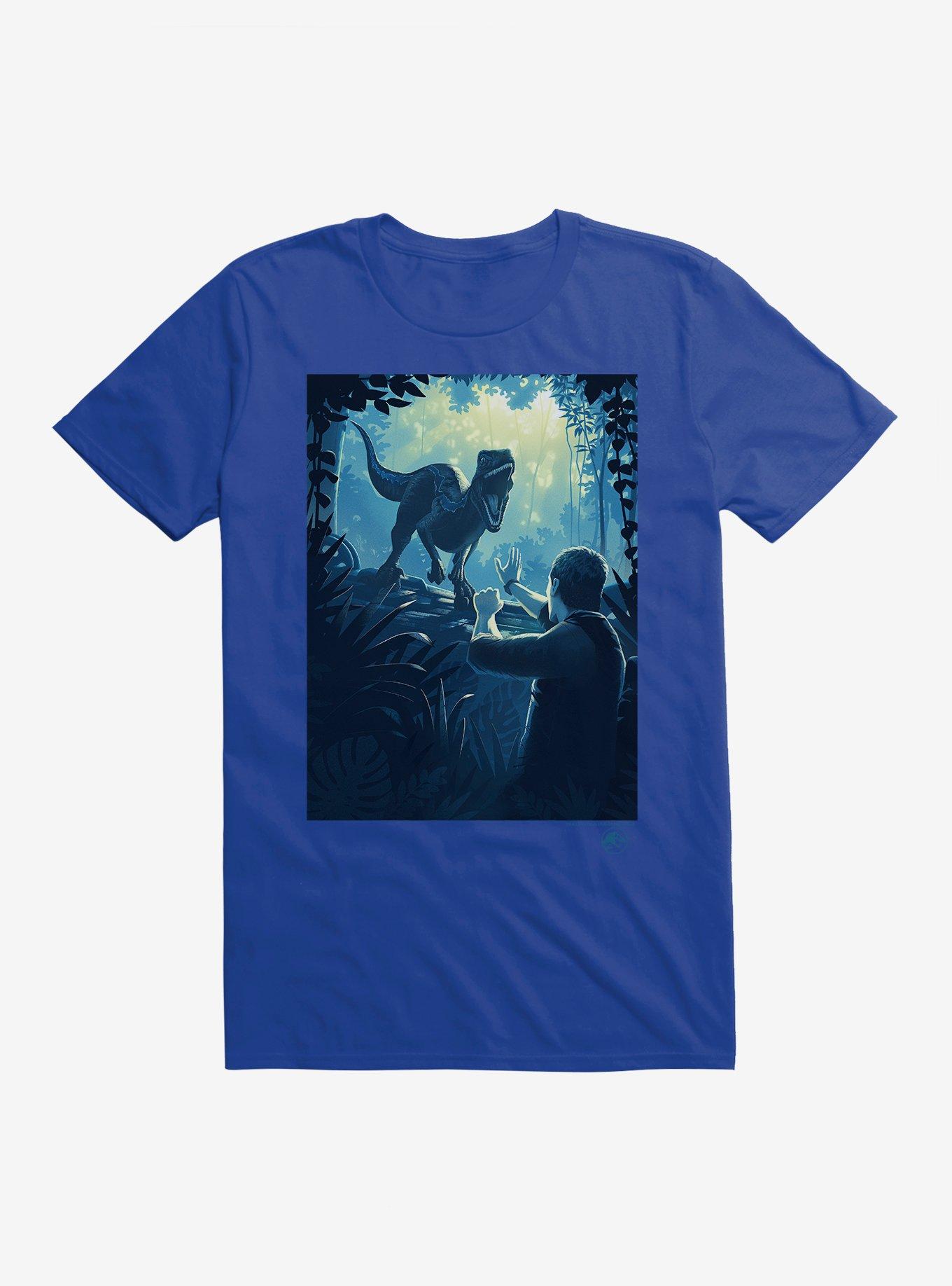 Jurassic World Blue In The Wild T Shirt Boxlunch