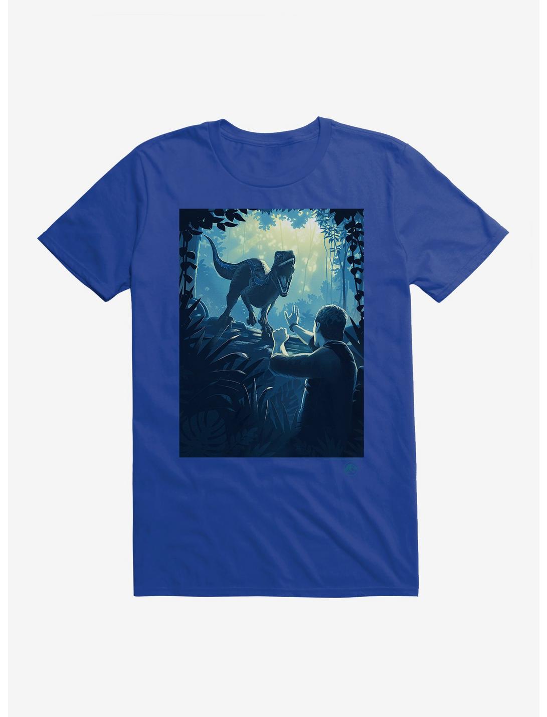 Jurassic World Blue In The Wild T-Shirt, ROYAL BLUE, hi-res