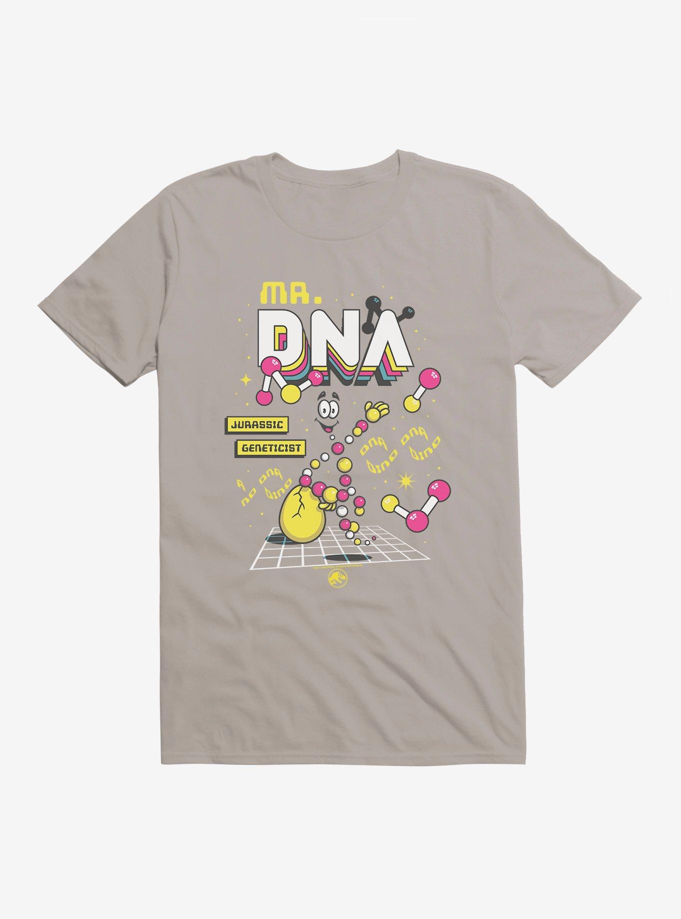 Jurassic World Mr. DNA Jurassic Geneticist T-Shirt, LIGHT GREY, hi-res