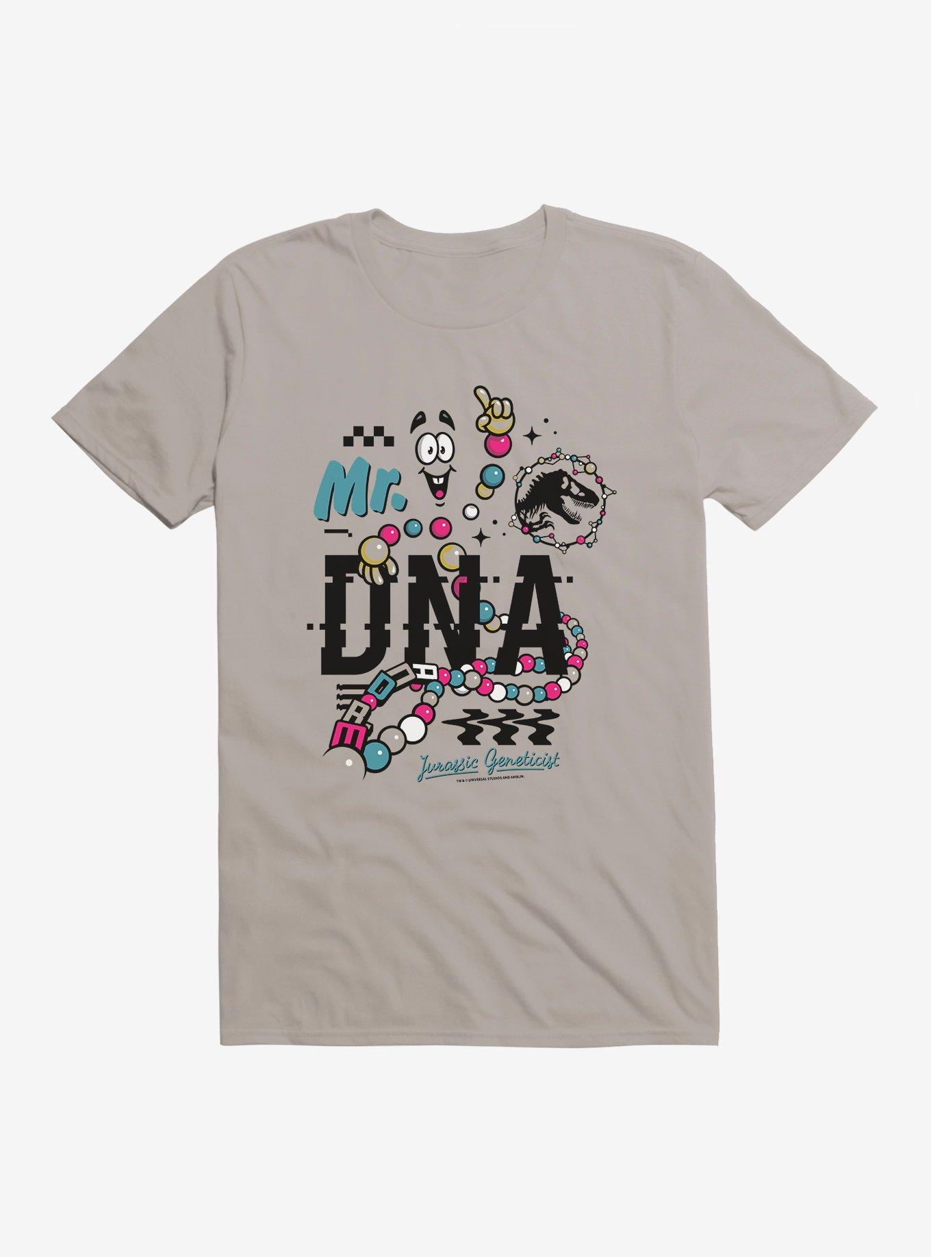 Jurassic World Mr. DNA Jurassic Geneticist T-Shirt, LIGHT GREY, hi-res