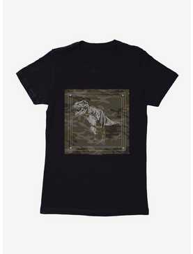 Jurassic World Camo Silhouette Womens T-Shirt, , hi-res