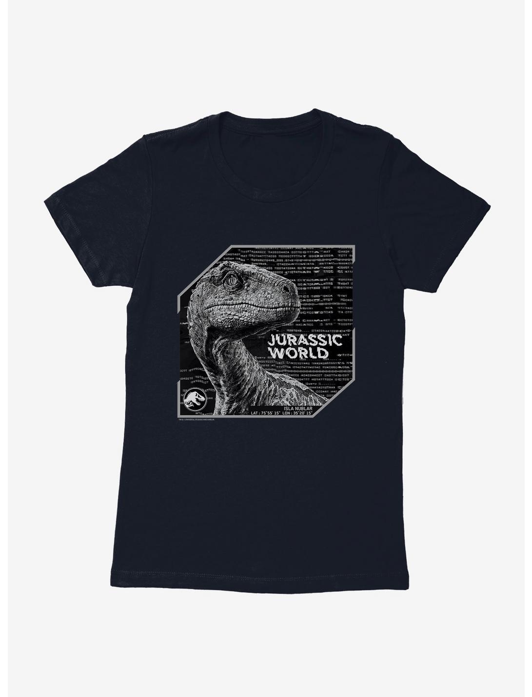 Jurassic World Code Womens T-Shirt, MIDNIGHT NAVY, hi-res