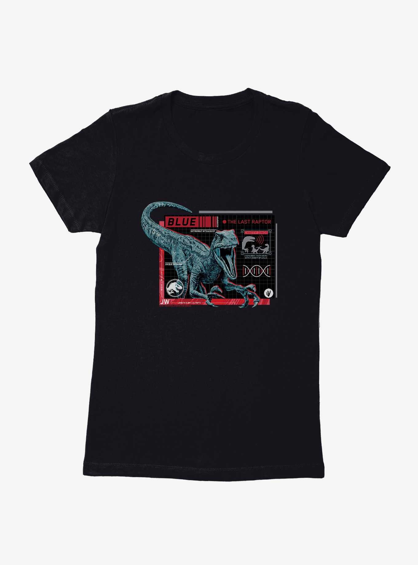 Jurassic World Blue Specs Womens T-Shirt, , hi-res