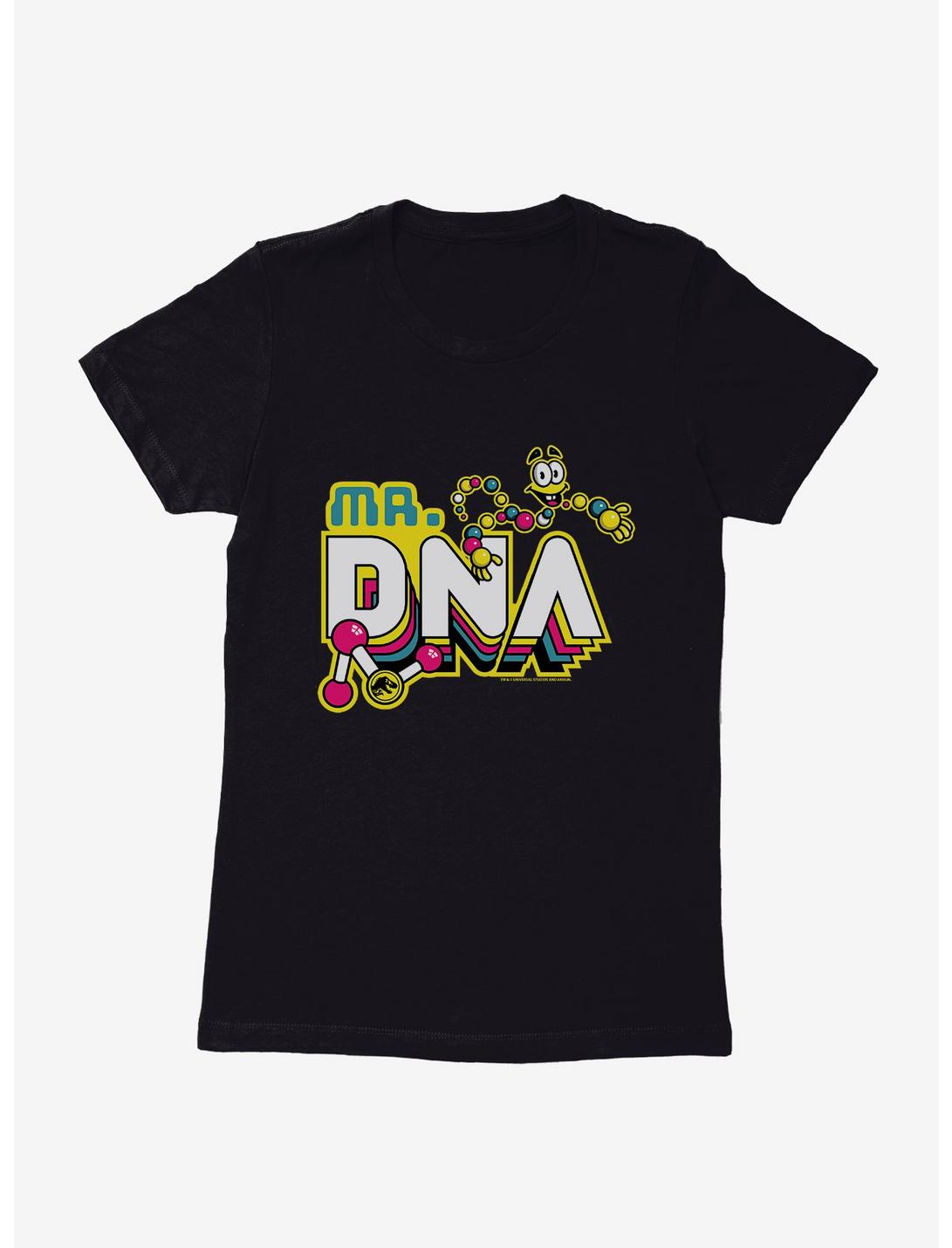 Jurassic World Mr. DNA Womens T-Shirt, BLACK, hi-res