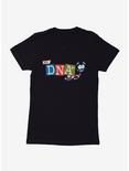 Jurassic World Mr. DNA Logo Womens T-Shirt, BLACK, hi-res