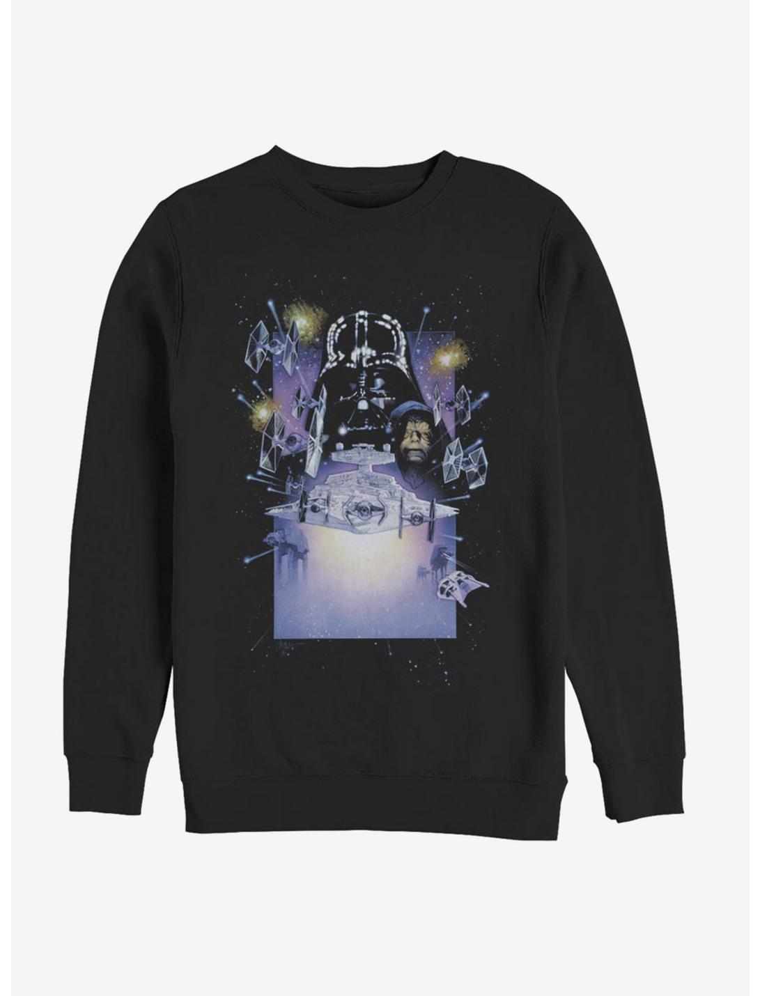 Star Wars Darth Vader Galaxy Sweatshirt, BLACK, hi-res