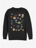 Star Wars Galaxy Connected Sweatshirt, BLACK, hi-res