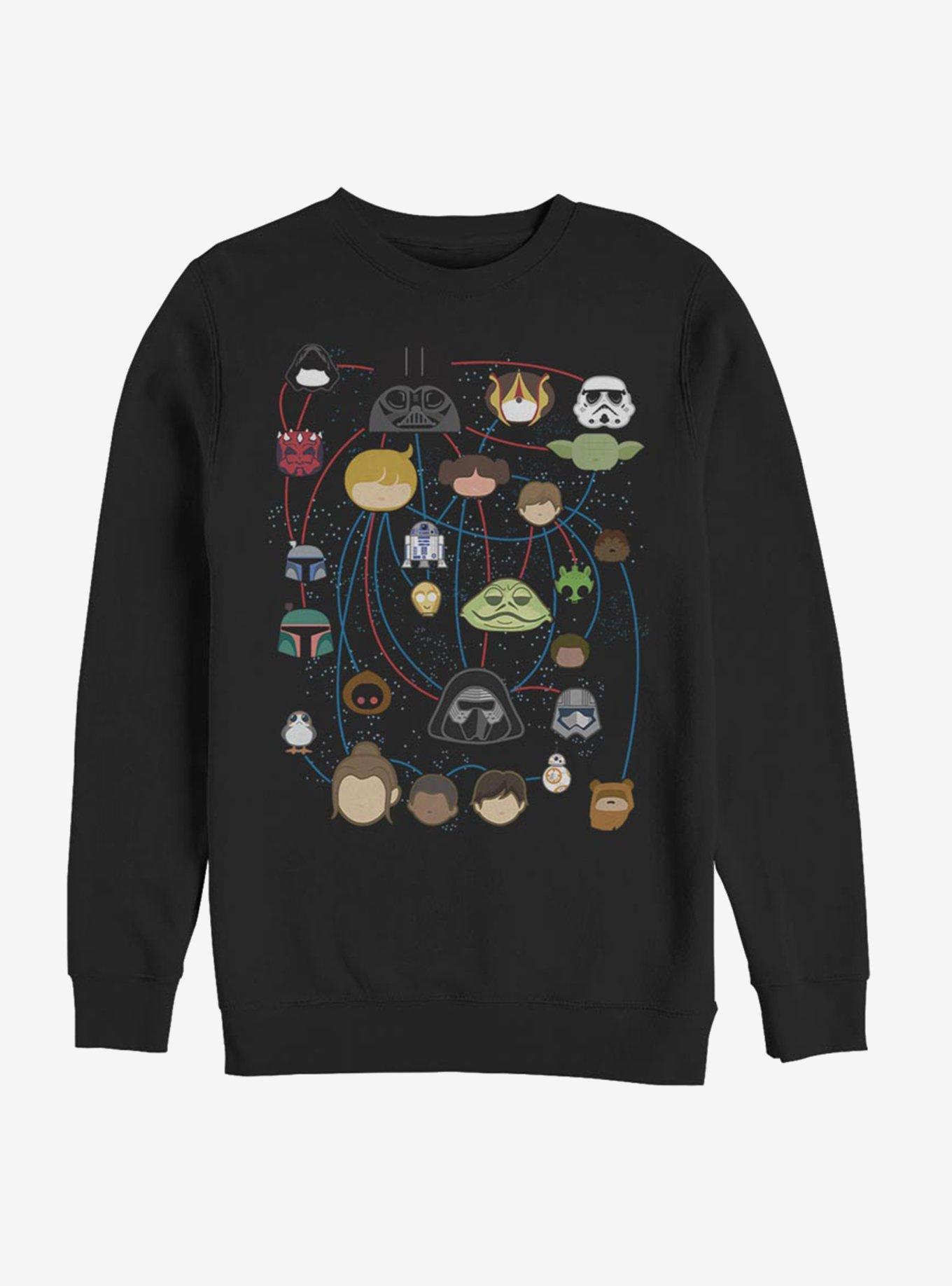 Star Wars Galaxy Connected Sweatshirt, , hi-res
