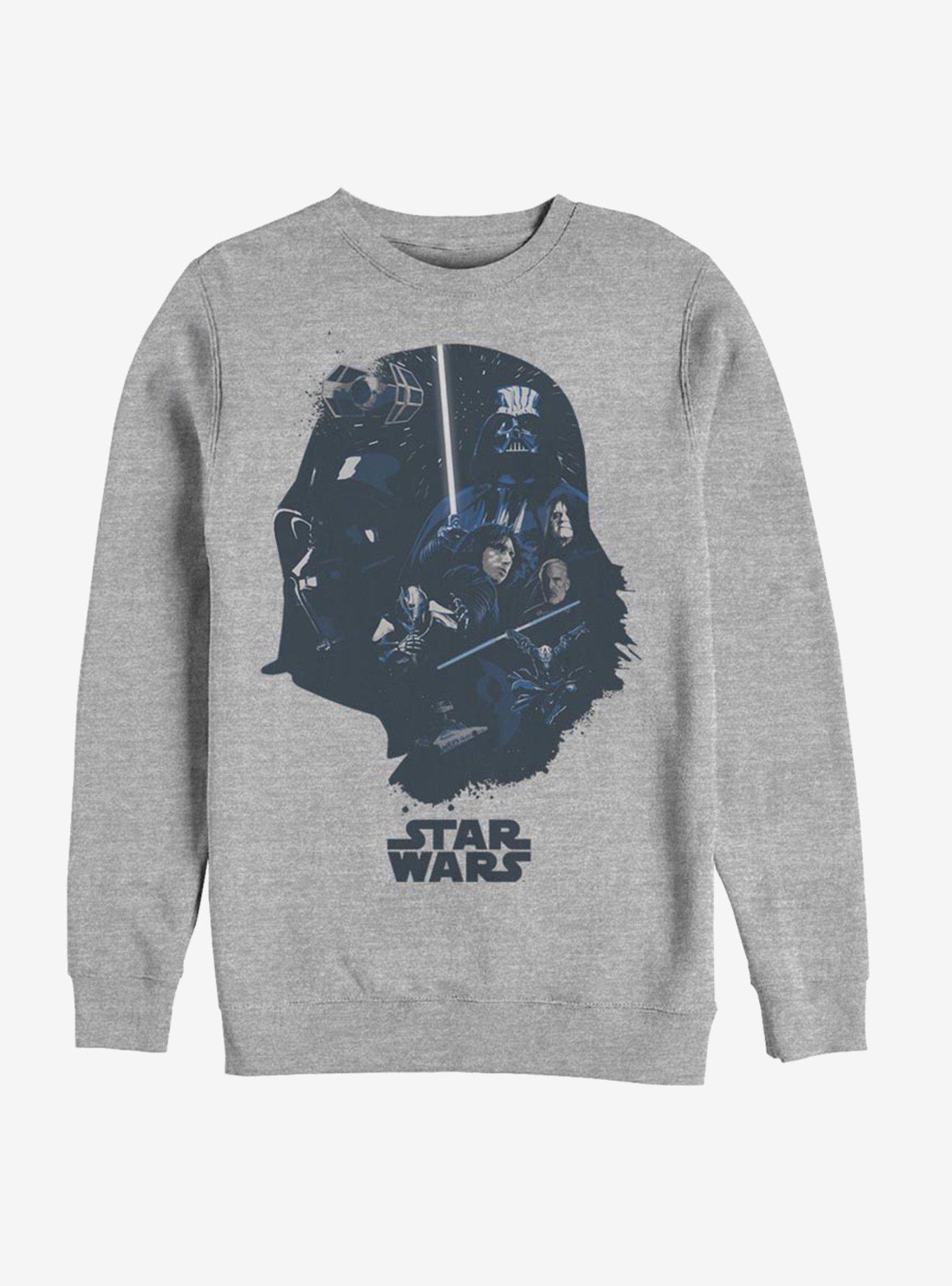 Star Wars - SW Vader Logo - Women's Oversized Fleece Crew Sweatshirt main image 0