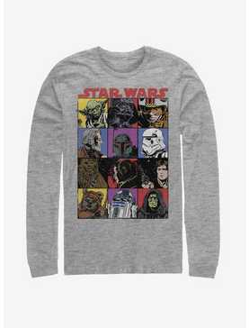 Star Wars Comic Art Long-Sleeve T-Shirt, , hi-res