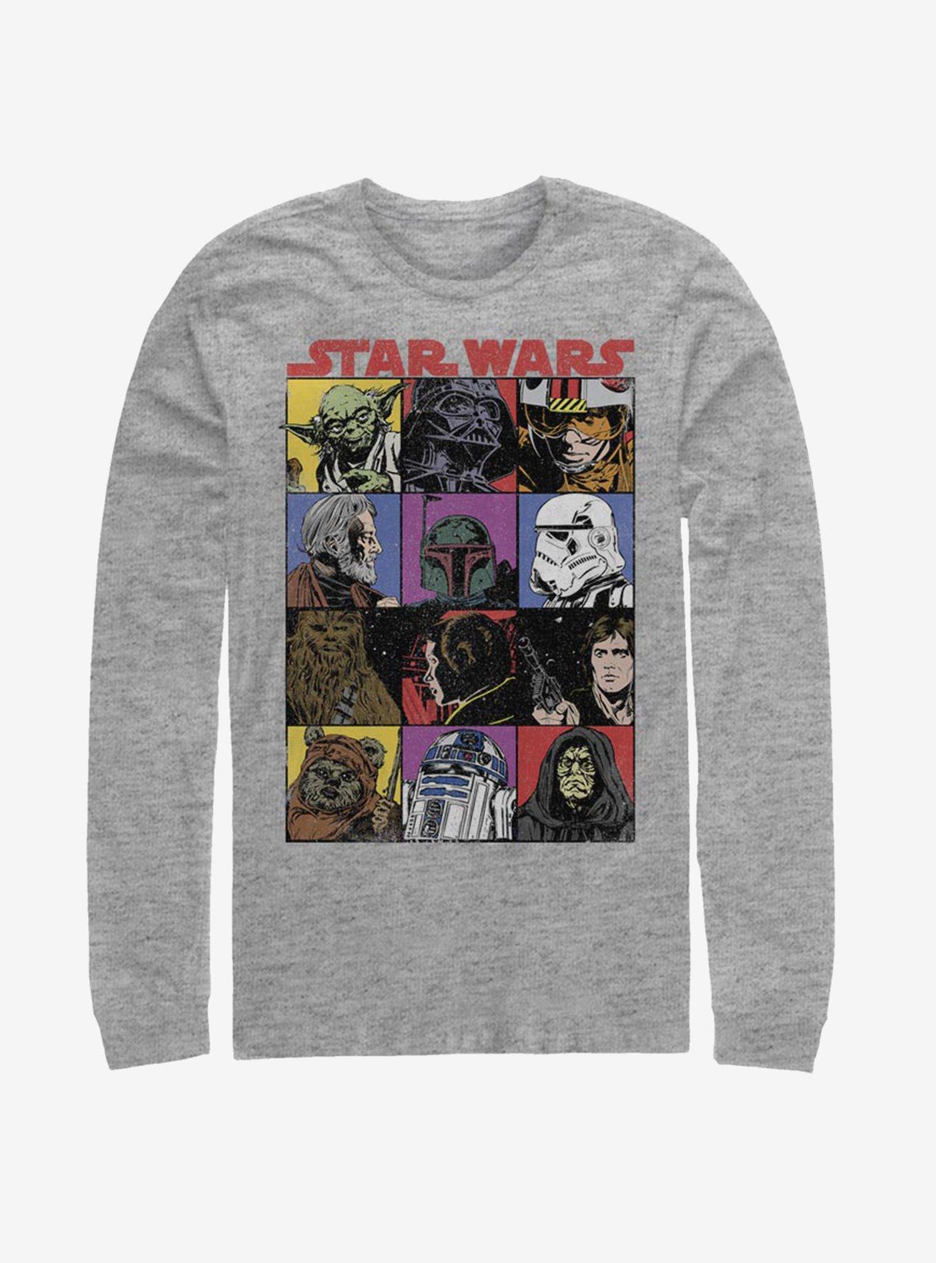 Star Wars Comic Art Long-Sleeve T-Shirt, , hi-res
