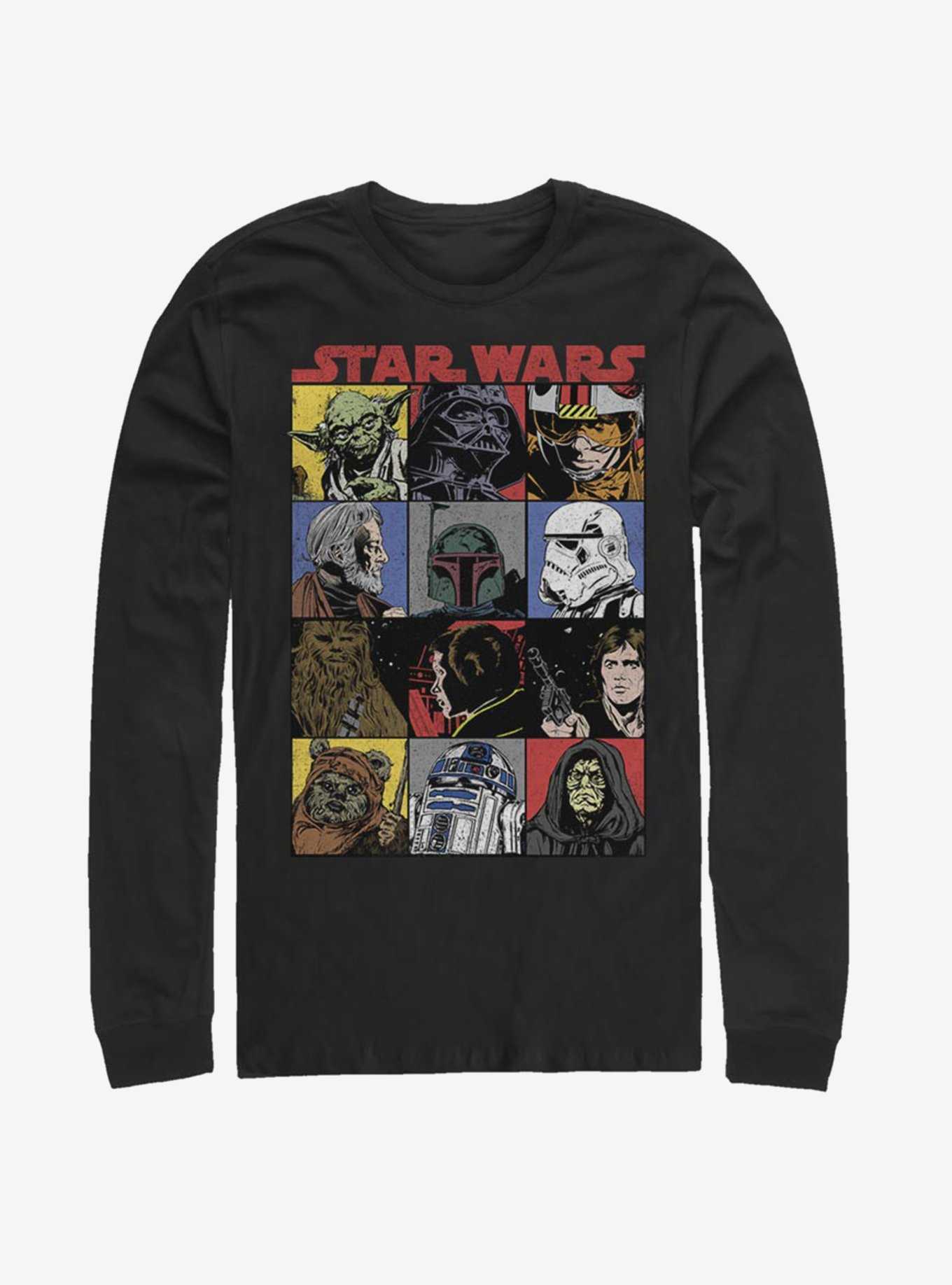 Star Wars Comic Art Long-Sleeve T-Shirt, , hi-res