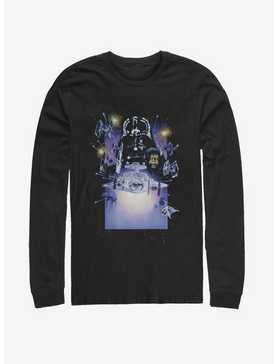 Star Wars Darth Vader Galaxy Long-Sleeve T-Shirt, , hi-res