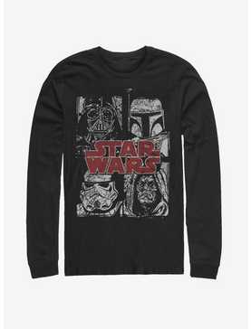 Star Wars Villain Stack Long-Sleeve T-Shirt, , hi-res