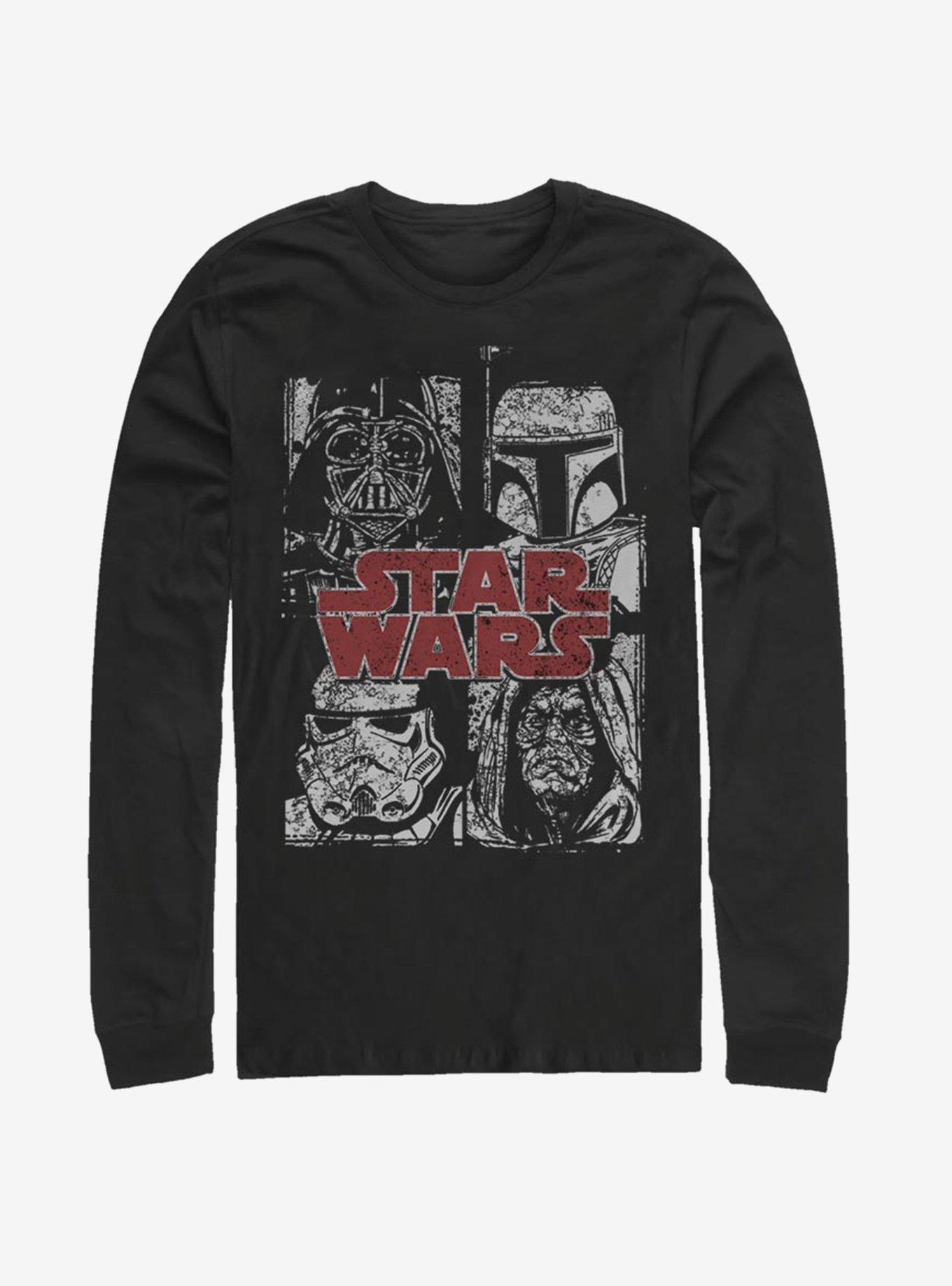 Star Wars Villain Stack Long-Sleeve T-Shirt, , hi-res