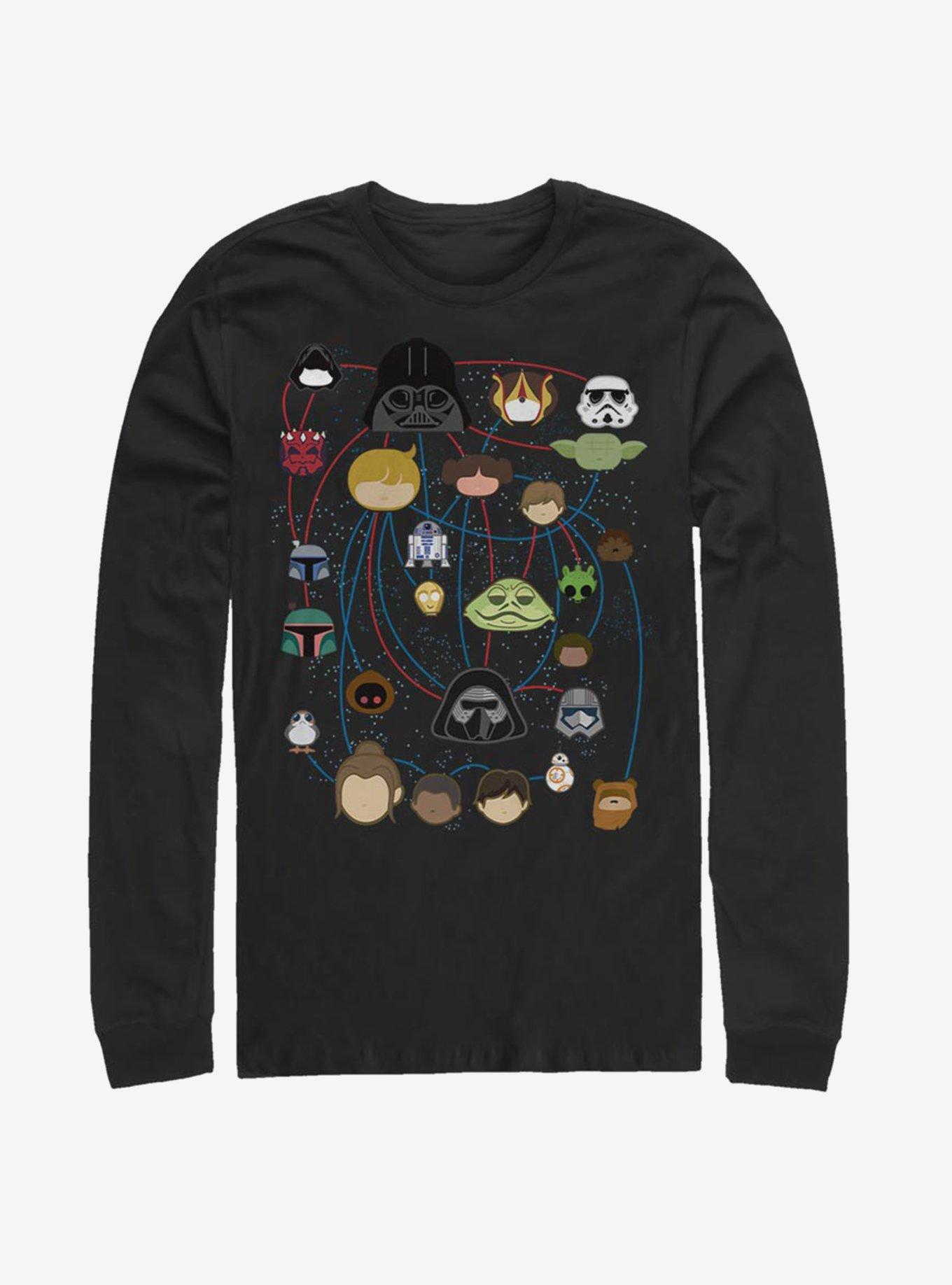 Star Wars Galaxy Connected Long-Sleeve T-Shirt, , hi-res