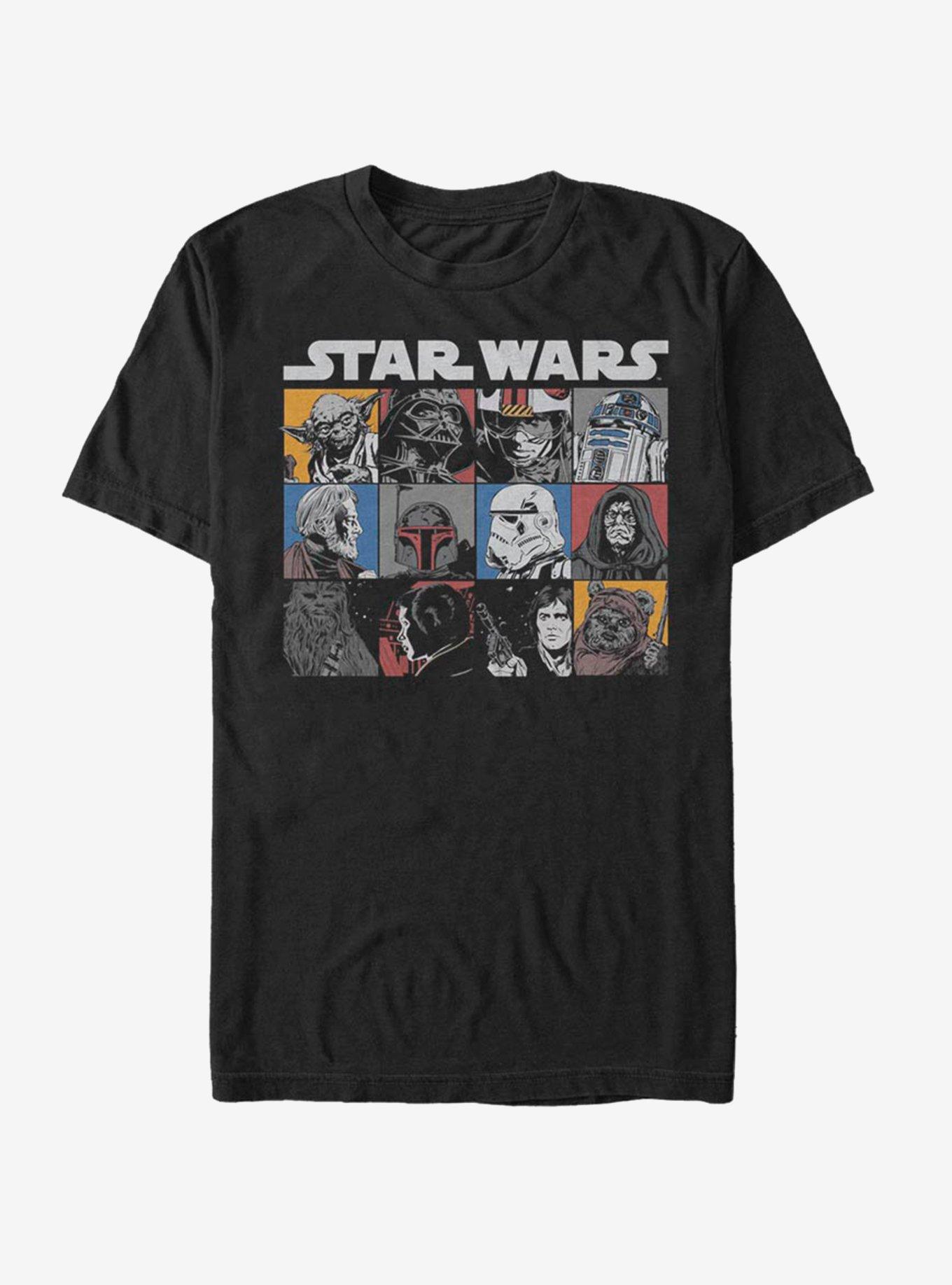 Star Wars Comic Strip Art T-Shirt, , hi-res