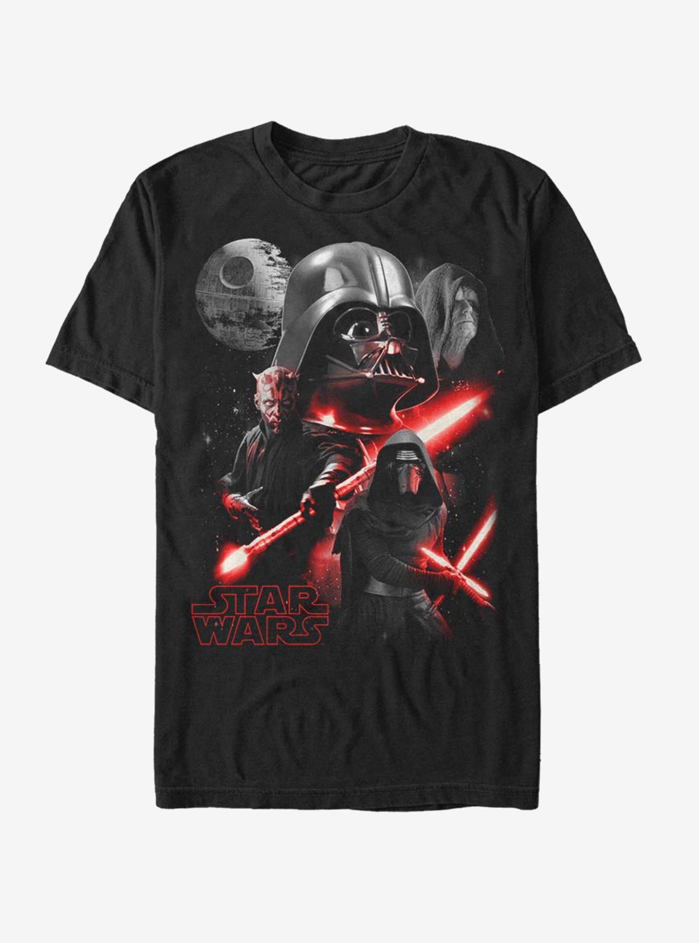 Star Wars Dark Side Villains T-Shirt, , hi-res