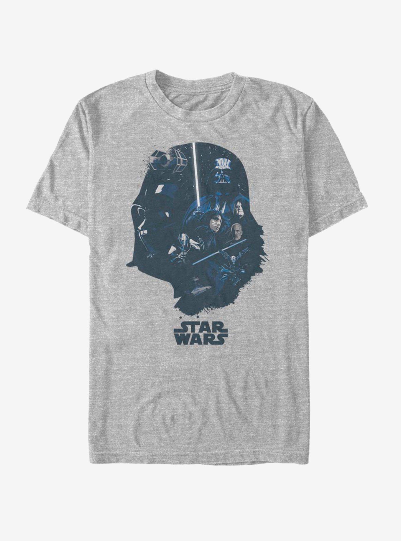 Star Wars Vader Helmet Fill T-Shirt, , hi-res