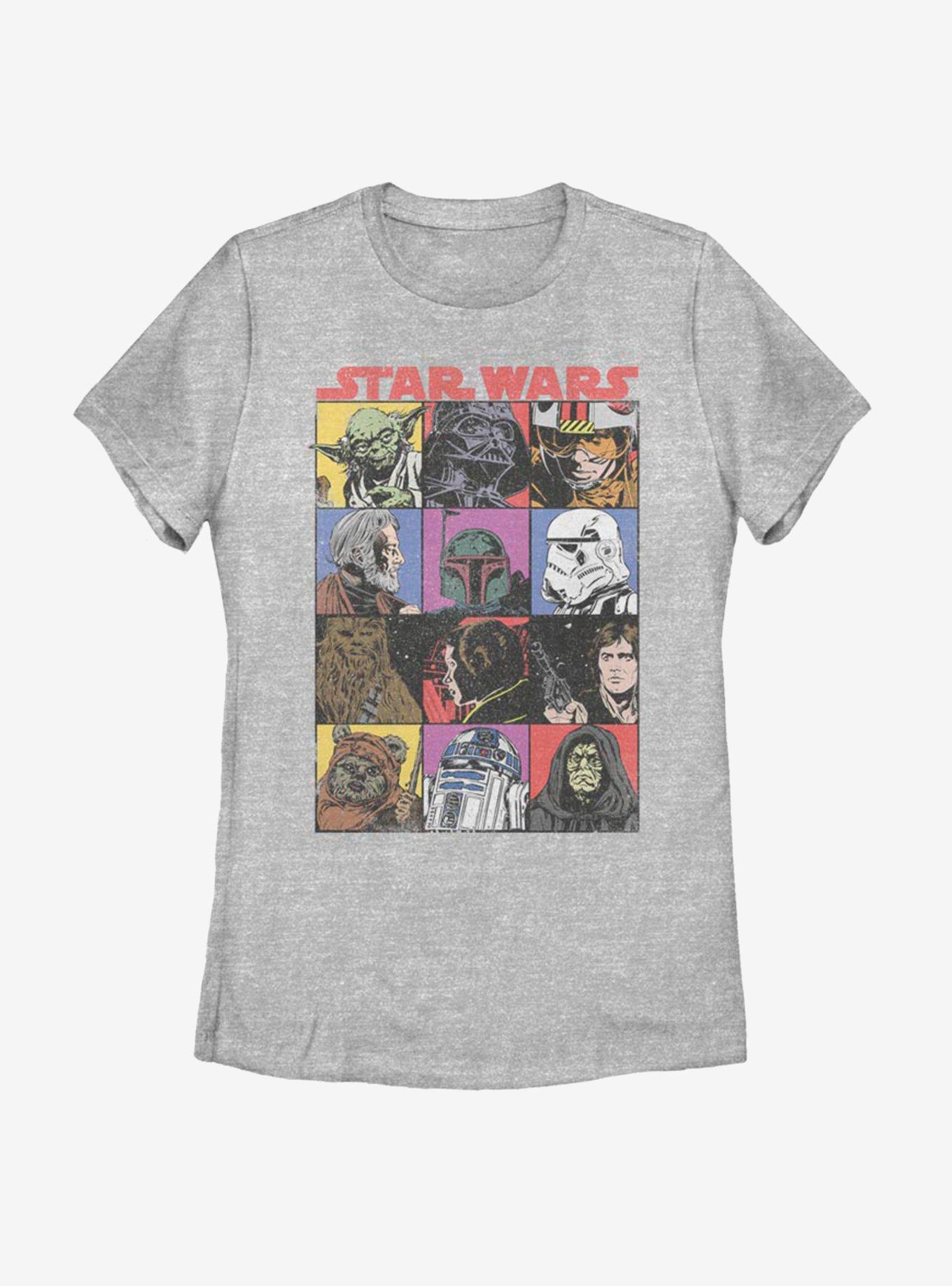Star Wars Comic Art Womens T-Shirt, , hi-res