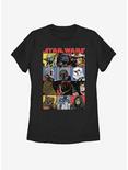 Star Wars Comic Art Womens T-Shirt, BLACK, hi-res