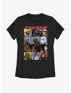 Star Wars Comic Art Womens T-Shirt, , hi-res