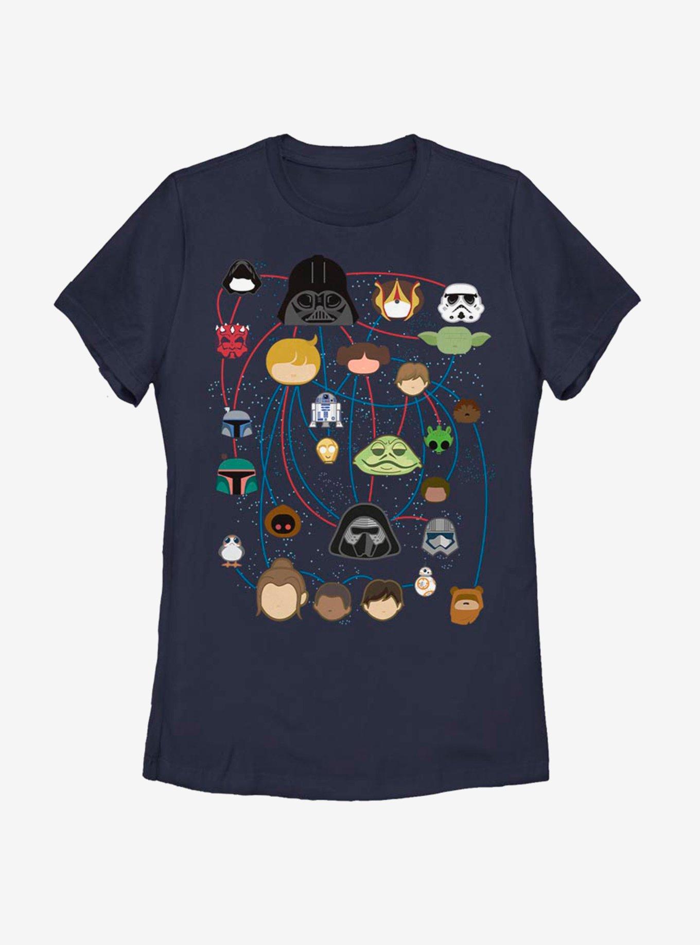 Star Wars Galaxy Connected Womens T-Shirt, , hi-res