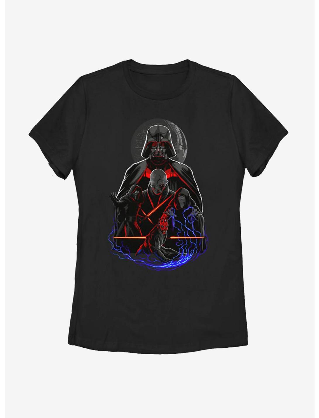 Star Wars Lords Of The Dark Side Womens T-Shirt, BLACK, hi-res