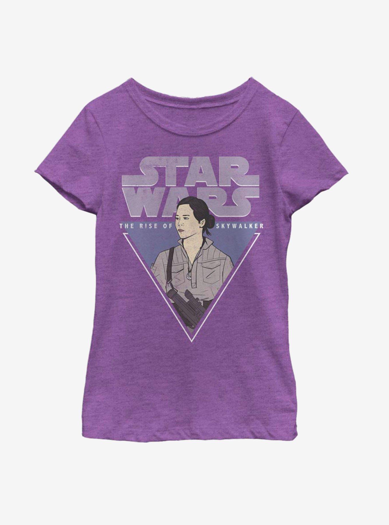 Star Wars Rose Triangle Youth Girls T-Shirt, , hi-res