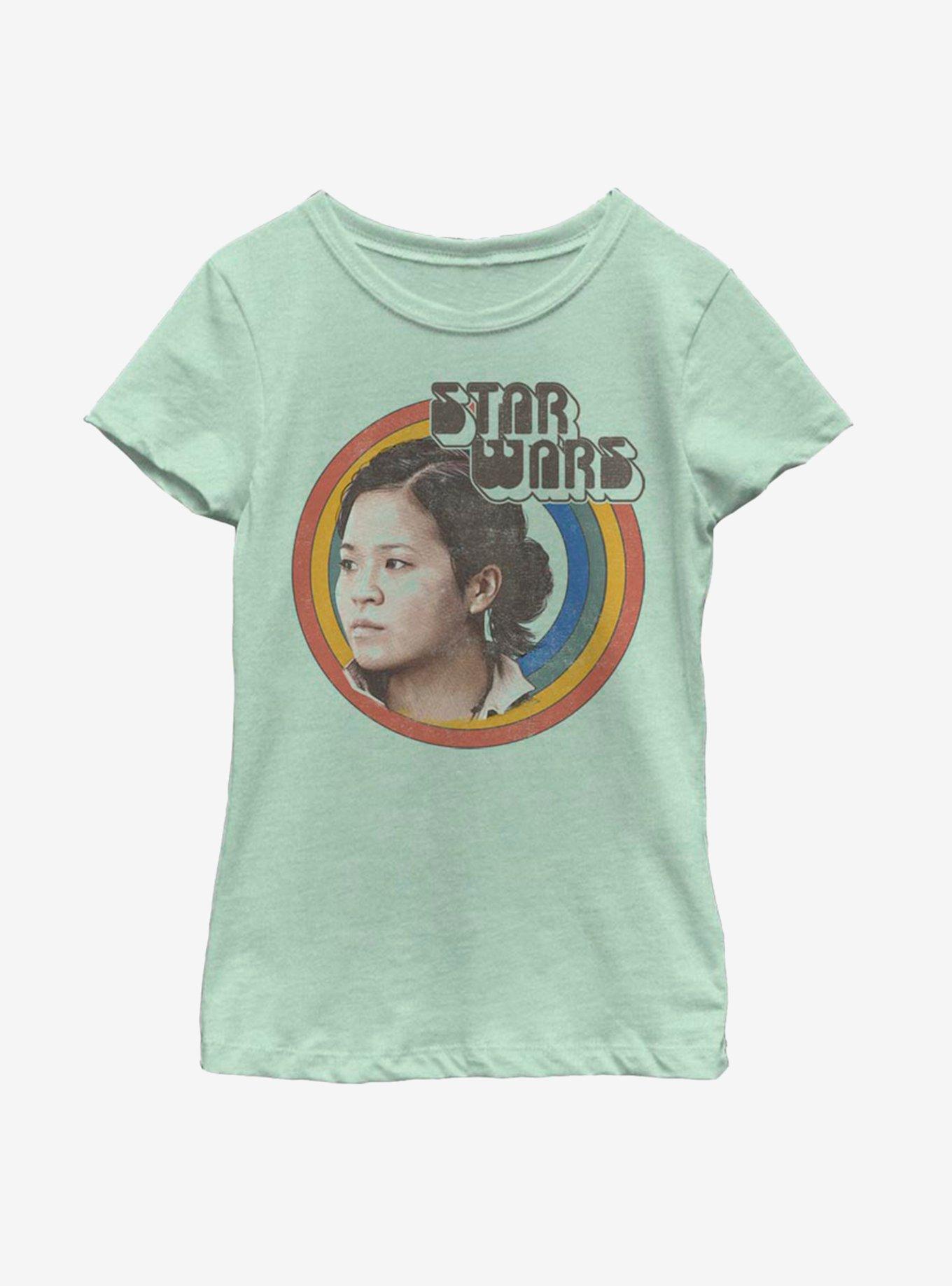 Star Wars Vintage Rose Rainbow Youth Girls T-Shirt, , hi-res