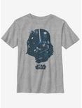 Star Wars Vader Helmet Fill Youth T-Shirt, ATH HTR, hi-res