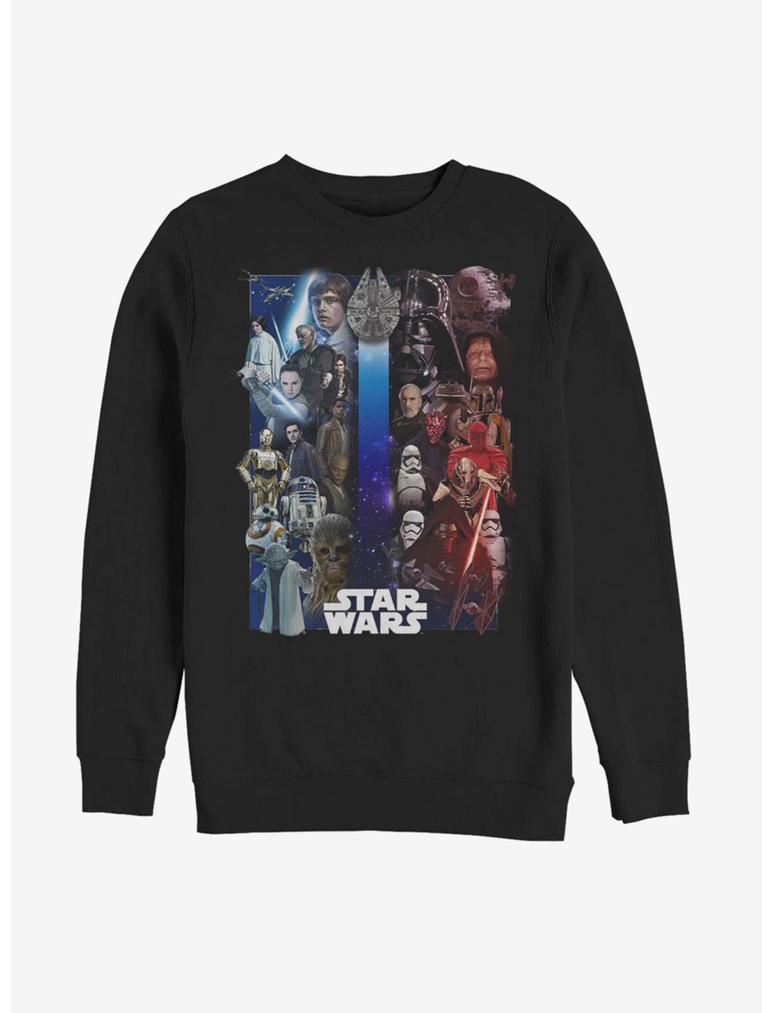Star Wars Divided Forces Sweatshirt, BLACK, hi-res