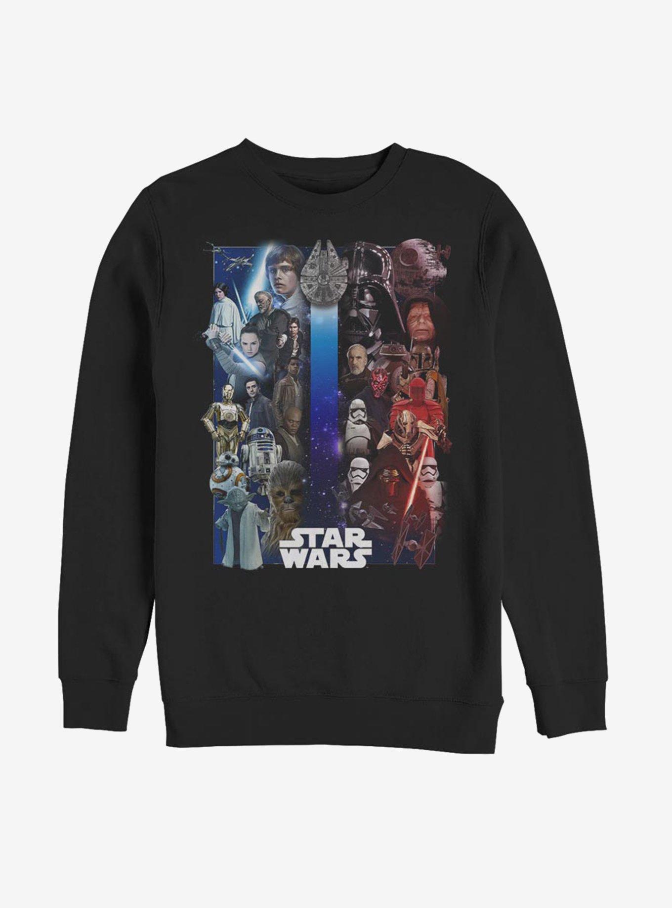 Star Wars Divided Forces Sweatshirt, BLACK, hi-res