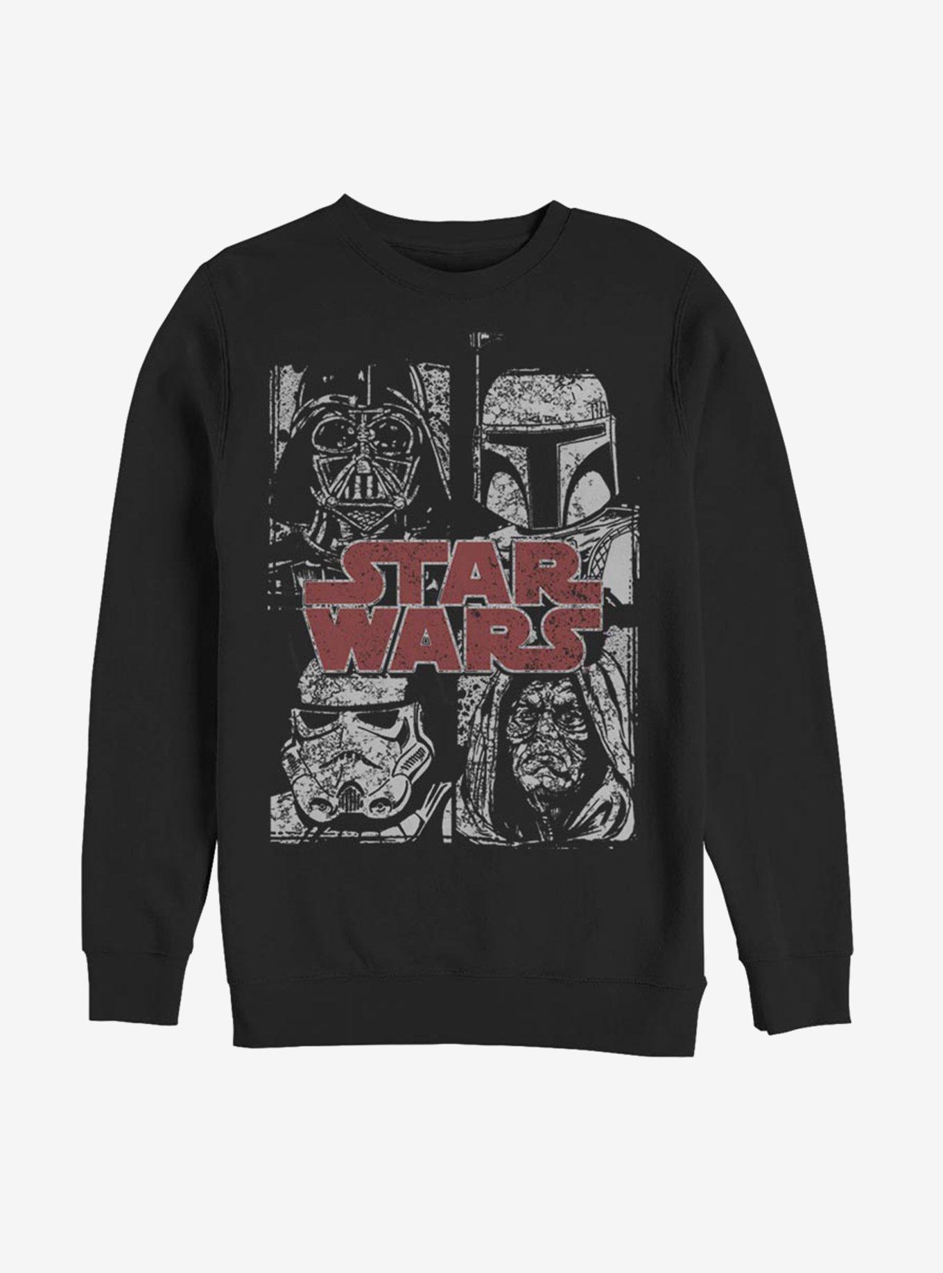 Star Wars Villain Stack Sweatshirt, BLACK, hi-res