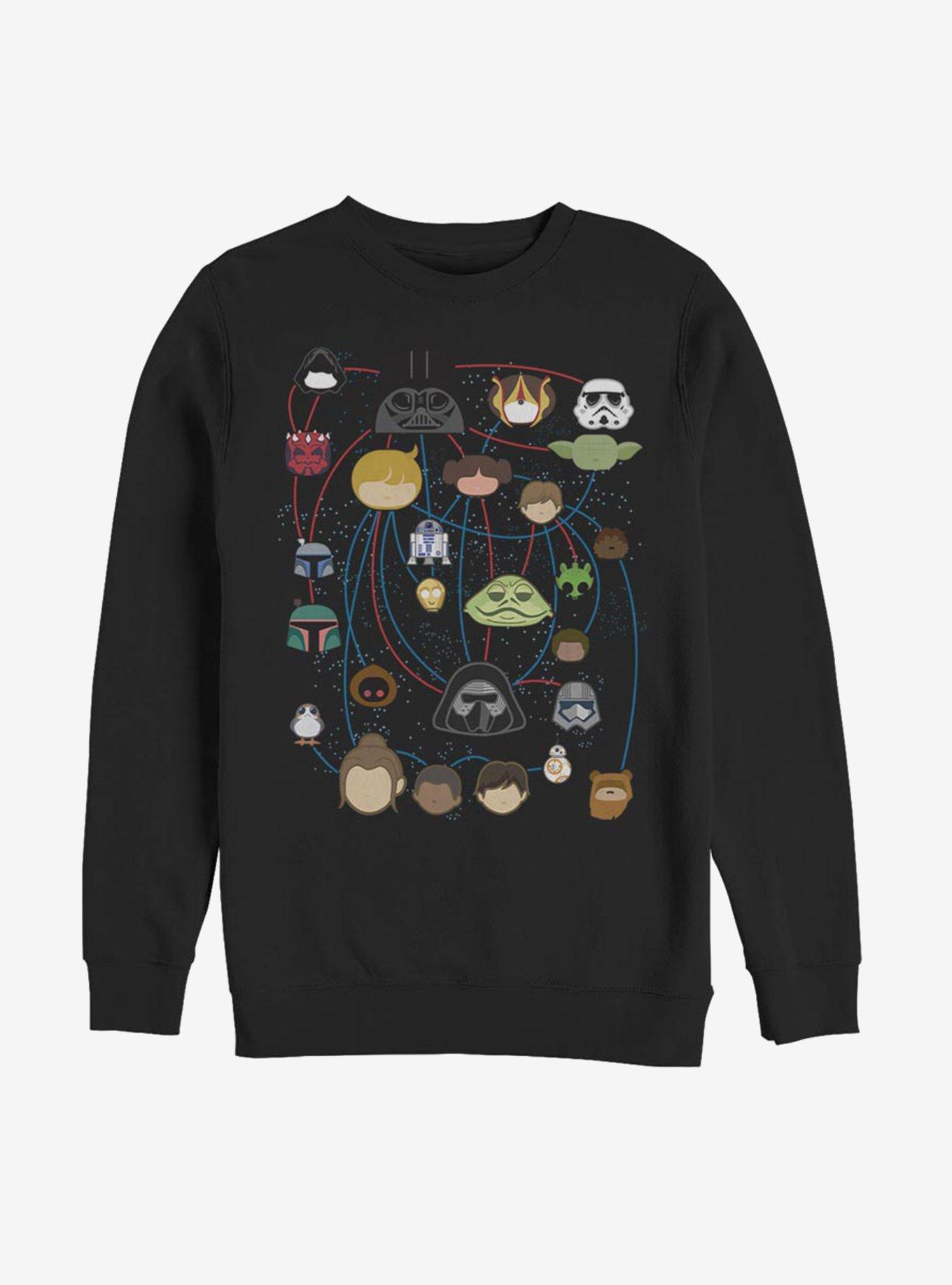 Star Wars Galaxy Connected Sweatshirt, , hi-res