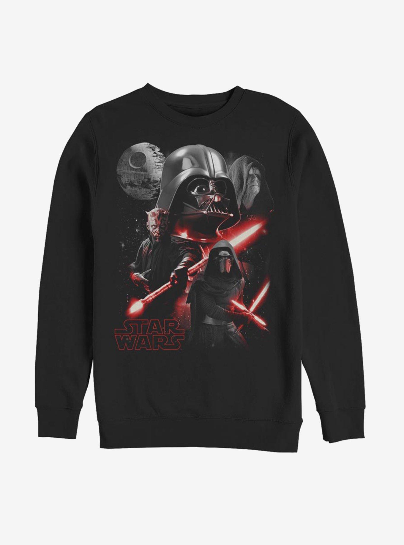 Star Wars Dark Side Villains Sweatshirt, BLACK, hi-res