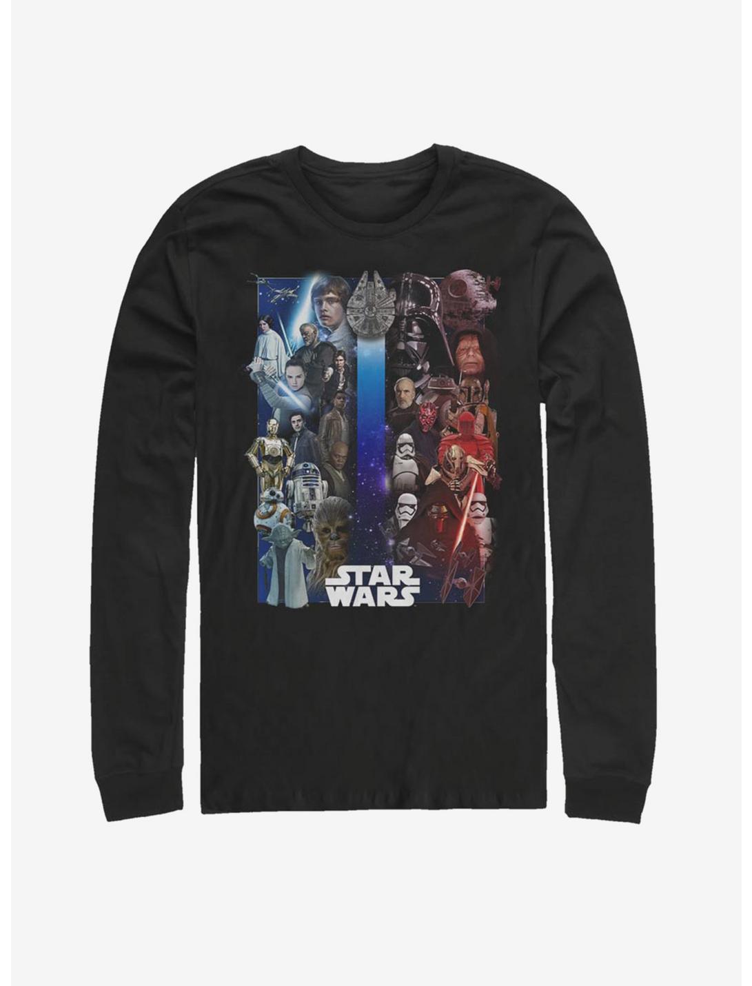 Star Wars Divided Forces Long-Sleeve T-Shirt, BLACK, hi-res