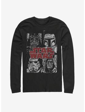 Plus Size Star Wars Villain Stack Long-Sleeve T-Shirt, , hi-res