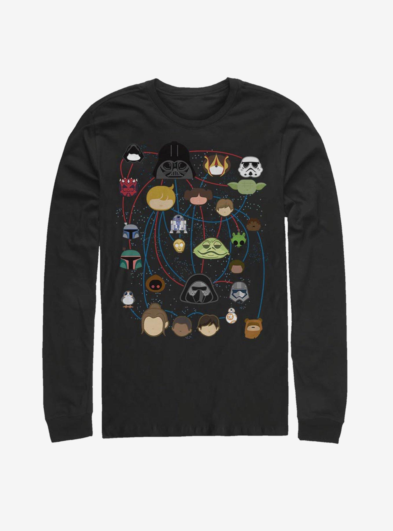 Star Wars Galaxy Connected Long-Sleeve T-Shirt, , hi-res