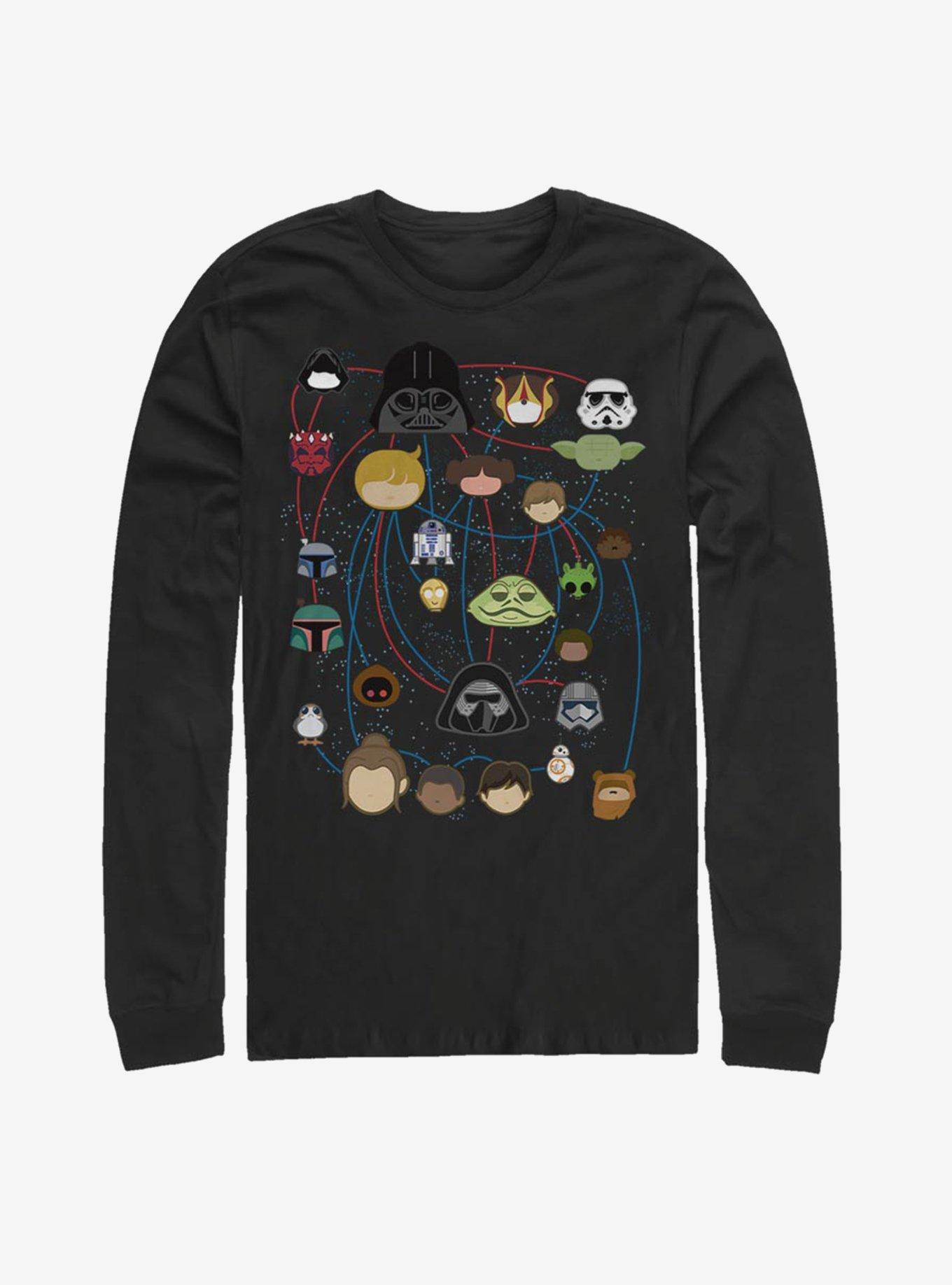 Star Wars Galaxy Connected Long-Sleeve T-Shirt, BLACK, hi-res