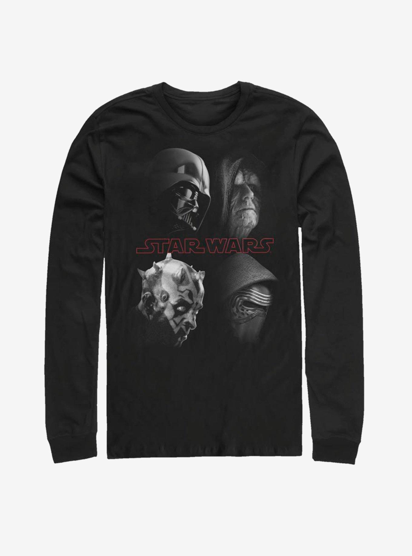 Star Wars Villains Join Us Long-Sleeve T-Shirt, BLACK, hi-res